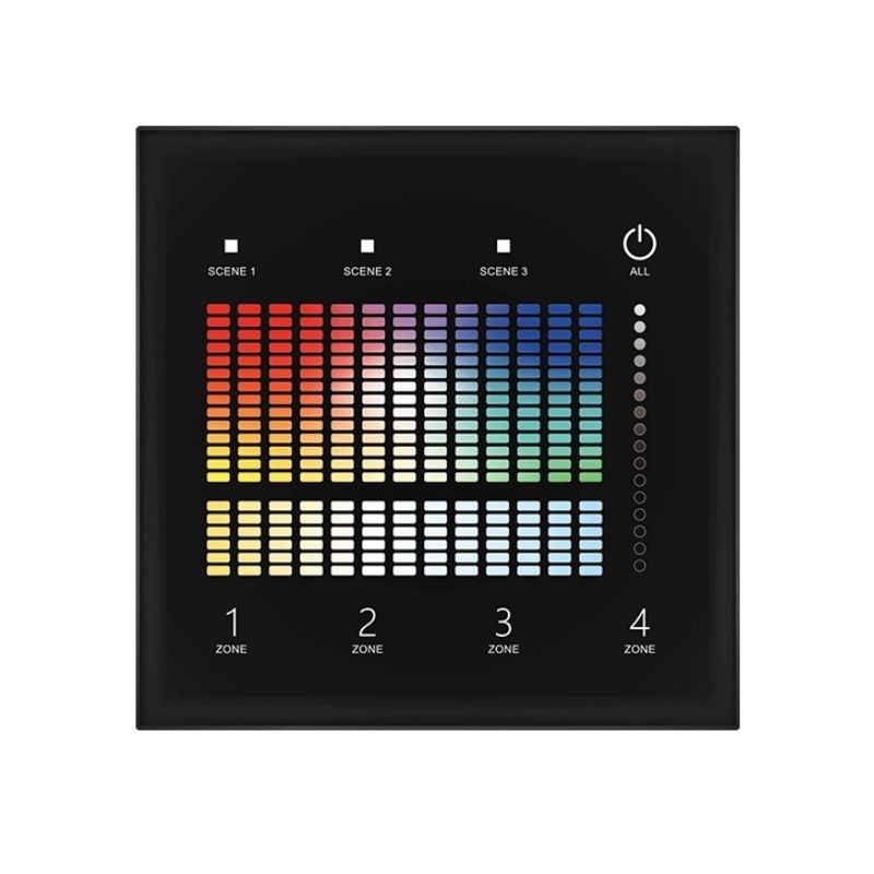 MASTER DALI RGB+CCT PANEL CONTROLLER 4 ZONE CV